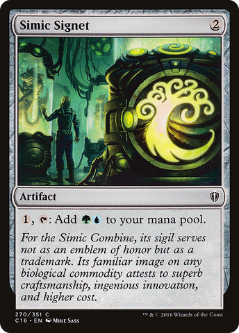 Simic Signet [Commander 2016] - The Mythic Store | 24h Order Processing