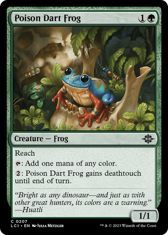 Poison Dart Frog [The Lost Caverns of Ixalan] - The Mythic Store | 24h Order Processing
