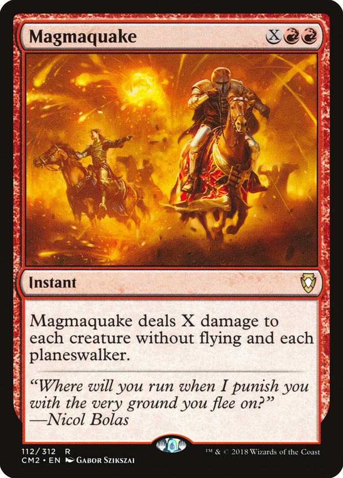 Magmaquake [Commander Anthology Volume II] - The Mythic Store | 24h Order Processing