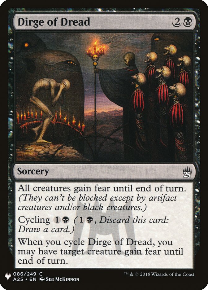 Dirge of Dread [Mystery Booster] - The Mythic Store | 24h Order Processing