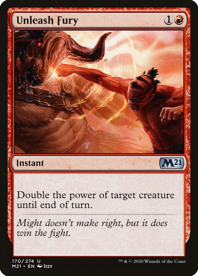 Unleash Fury [Core Set 2021] - The Mythic Store | 24h Order Processing