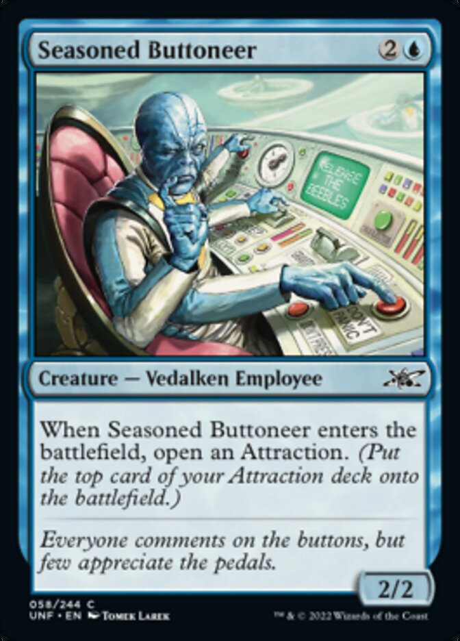 Seasoned Buttoneer [Unfinity] - The Mythic Store | 24h Order Processing