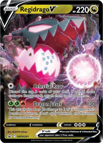 Regidrago V (SWSH281) [Sword & Shield: Black Star Promos] - The Mythic Store | 24h Order Processing