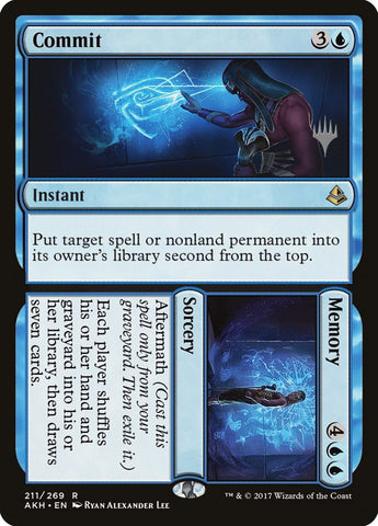 Commit // Memory (Promo Pack) [Amonkhet Promos] - The Mythic Store | 24h Order Processing