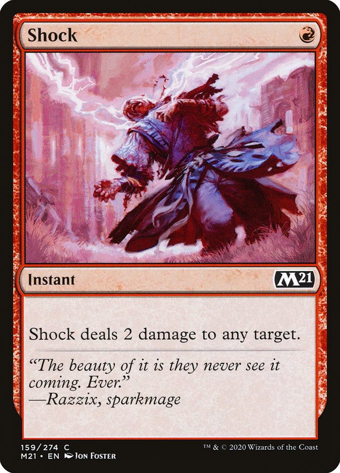 Shock [Core Set 2021] - The Mythic Store | 24h Order Processing
