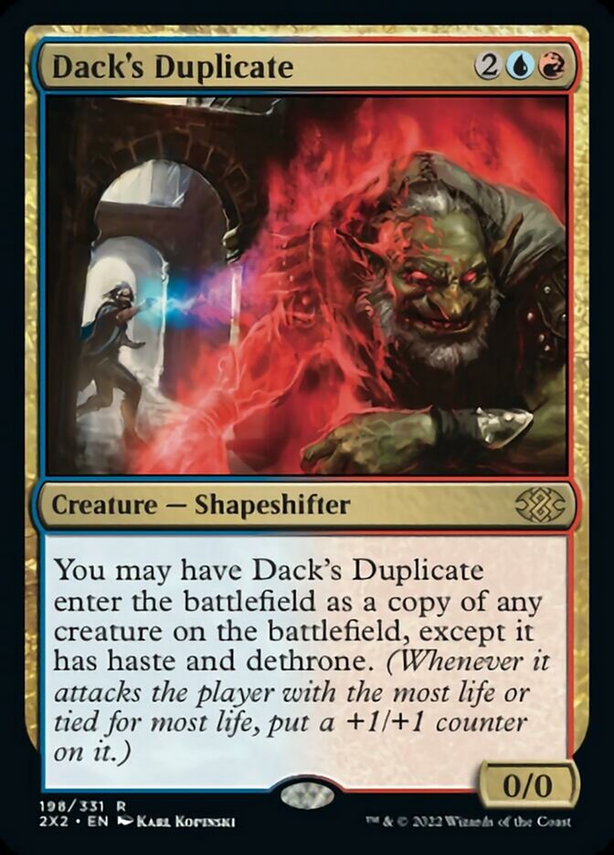 Dack's Duplicate [Double Masters 2022] - The Mythic Store | 24h Order Processing
