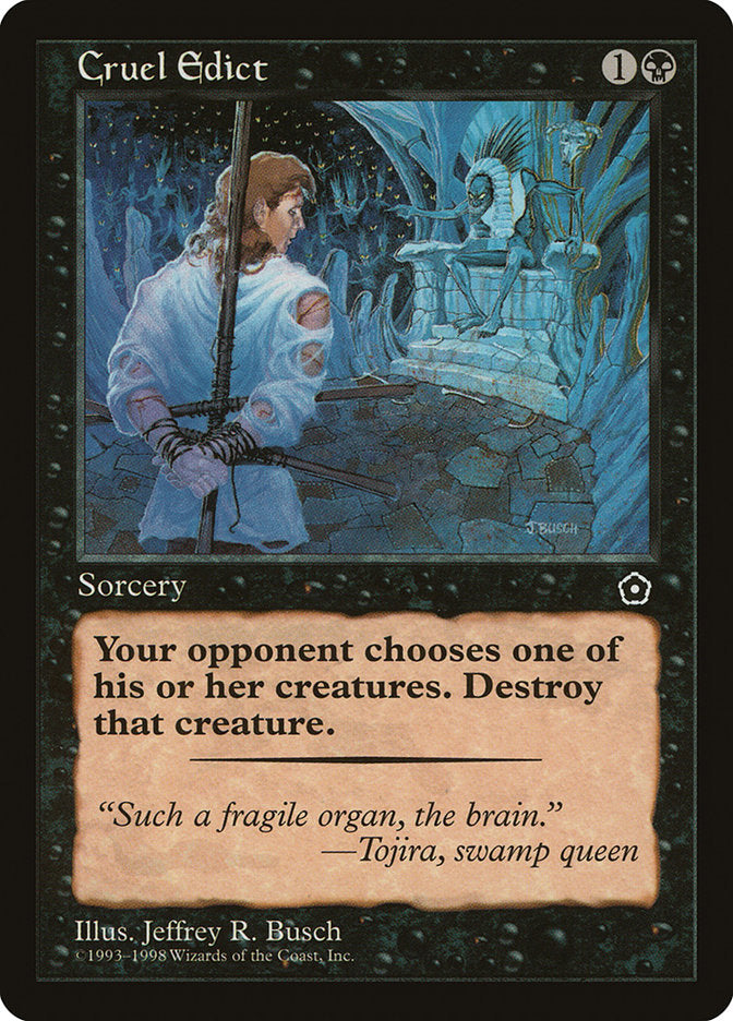 Cruel Edict [Portal Second Age] - The Mythic Store | 24h Order Processing
