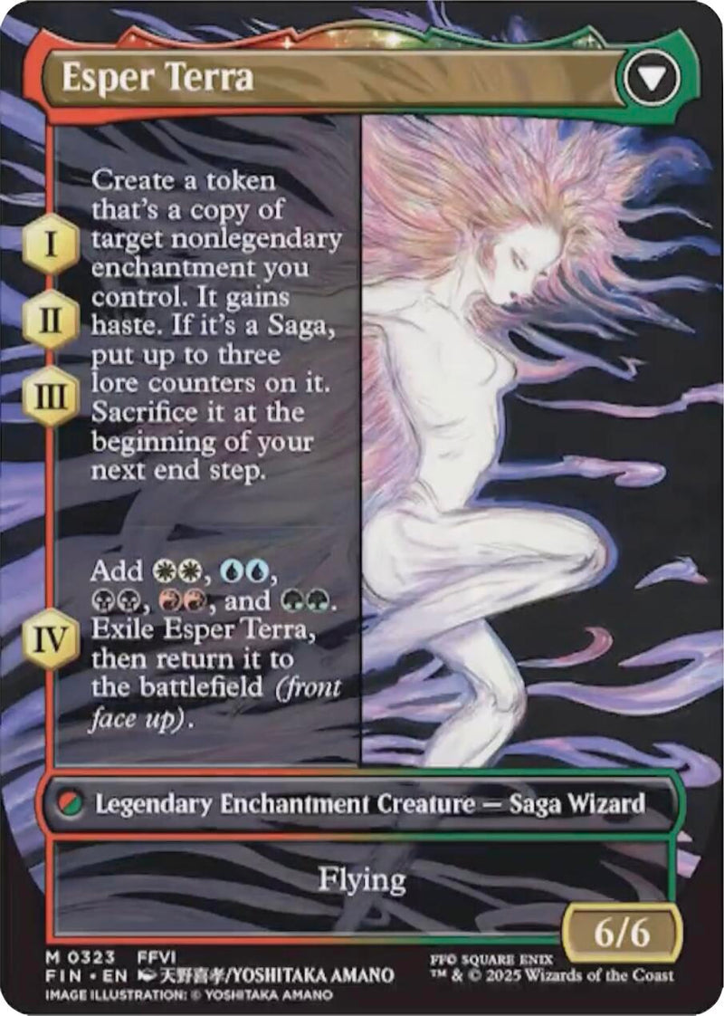 Terra, Magical Adept // Esper Terra (Borderless) [FINAL FANTASY] - The Mythic Store | 24h Order Processing