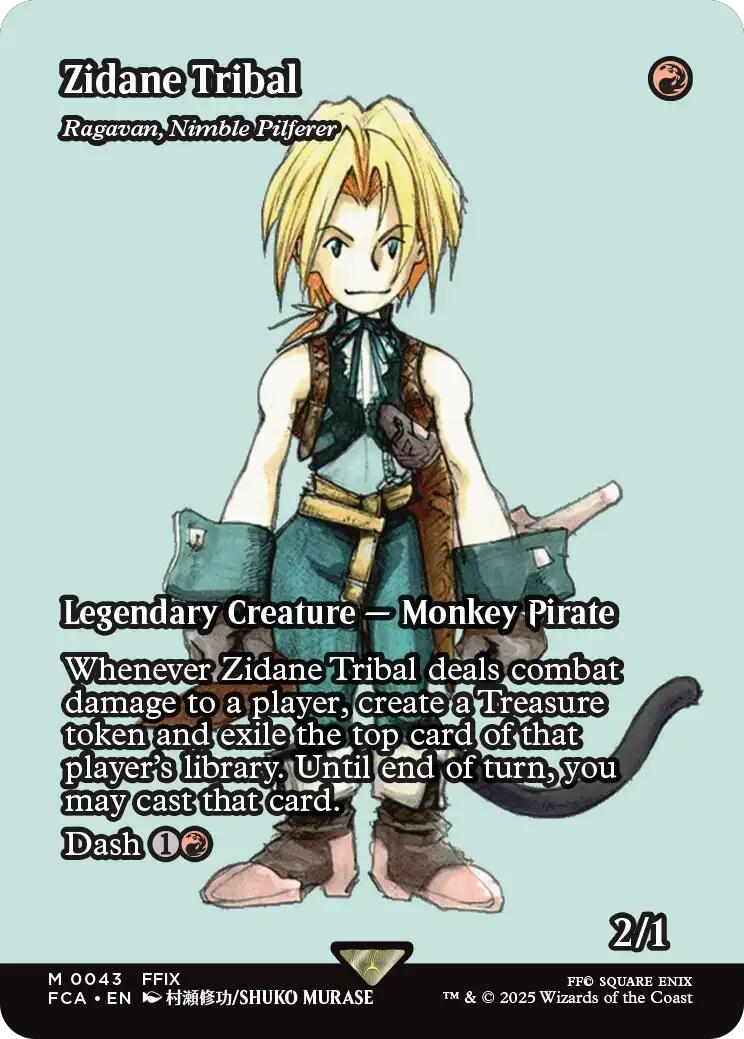 Zidane Tribal - Ragavan, Nimble Pilferer (Showcase) [FINAL FANTASY : Through the Ages] - The Mythic Store | 24h Order Processing