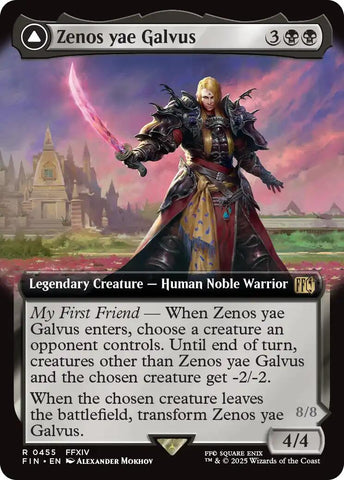 Zenos yae Galvus // Shinryu, Transcendent Rival (Extended Art) [FINAL FANTASY] - The Mythic Store | 24h Order Processing