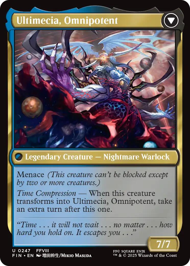 Ultimecia, Time Sorceress // Ultimecia, Omnipotent [FINAL FANTASY] - The Mythic Store | 24h Order Processing