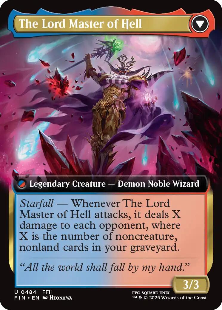 The Emperor of Palamecia // The Lord Master of Hell (Extended Art) [FINAL FANTASY] - The Mythic Store | 24h Order Processing