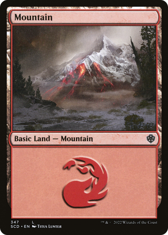 Mountain (347) [Starter Commander Decks] - The Mythic Store | 24h Order Processing