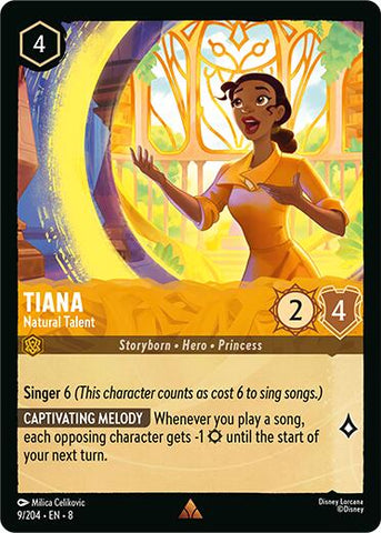 Tiana - Natural Talent (9/204) [Reign of Jafar] - The Mythic Store | 24h Order Processing