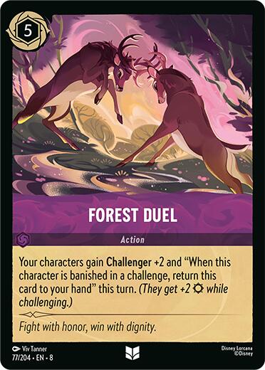 Forest Duel (77/204) [Reign of Jafar] - The Mythic Store | 24h Order Processing