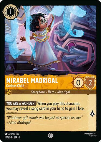 Mirabel Madrigal - Curious Child (10/204) [Reign of Jafar] - The Mythic Store | 24h Order Processing