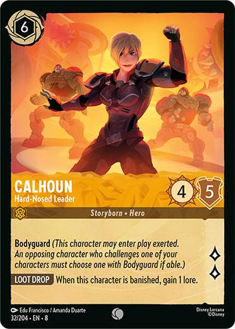 Calhoun - Hard-Nosed Leader (32/204) [Reign of Jafar] - The Mythic Store | 24h Order Processing