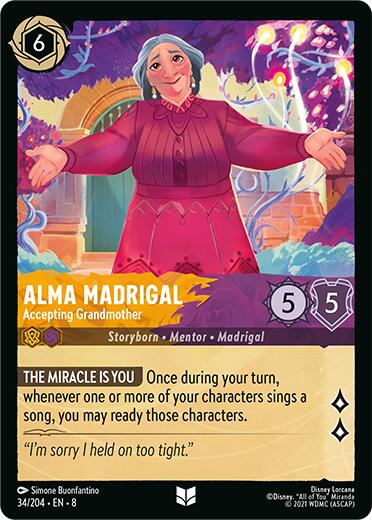 Alma Madrigal - Accepting Grandmother (34/204) [Reign of Jafar] - The Mythic Store | 24h Order Processing