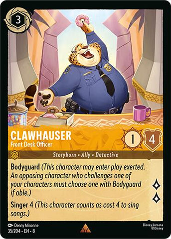 Clawhauser - Front Desk Officer (35/204) [Reign of Jafar] - The Mythic Store | 24h Order Processing
