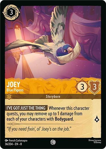 Joey - Blue Pigeon (36/204) [Reign of Jafar] - The Mythic Store | 24h Order Processing