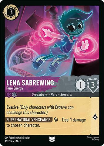 Lena Sabrewing -- Pure Energy (49/204) [Reign of Jafar] - The Mythic Store | 24h Order Processing