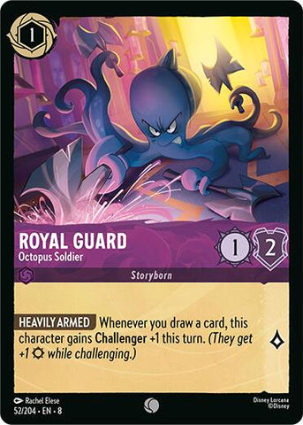 Royal Guard - Octopus Soldier (52/204) [Reign of Jafar] - The Mythic Store | 24h Order Processing