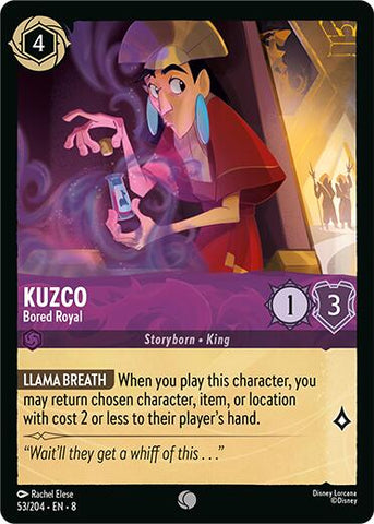 Kuzco - Bored Royal (53/204) [Reign of Jafar] - The Mythic Store | 24h Order Processing