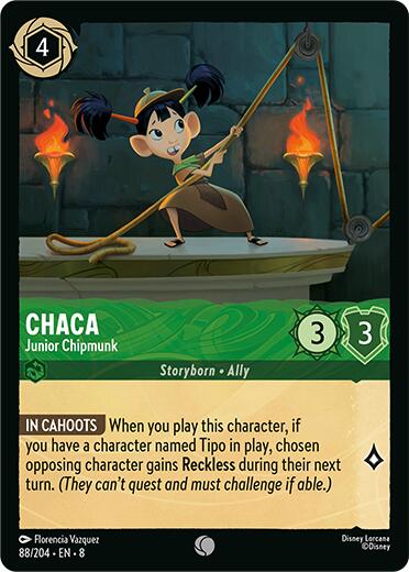 Chaca - Junior Chipmunk (88/204) [Reign of Jafar] - The Mythic Store | 24h Order Processing