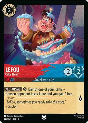 LeFou - Cake Thief (138/204) [Reign of Jafar] - The Mythic Store | 24h Order Processing