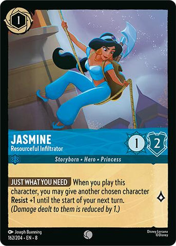 Jasmine - Resourceful Infiltrator (162/204) [Reign of Jafar] - The Mythic Store | 24h Order Processing
