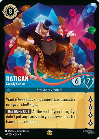 Ratigan - Greedy Genius (167/204) [Reign of Jafar] - The Mythic Store | 24h Order Processing