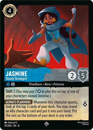 Jasmine - Steady Strategist (171/204) [Reign of Jafar] - The Mythic Store | 24h Order Processing