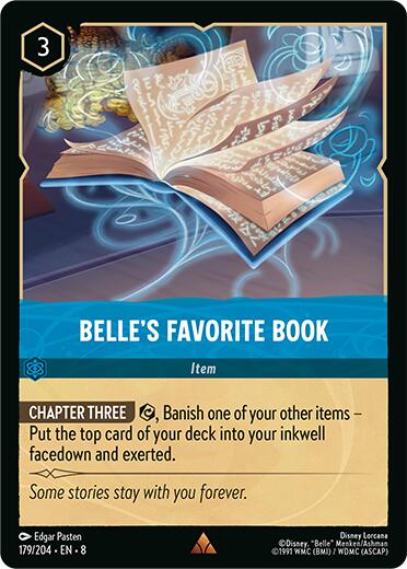 Belle's Favorite Book (179/204) [Reign of Jafar] - The Mythic Store | 24h Order Processing