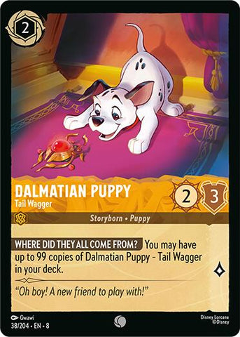 Dalmatian Puppy - Tail Wagger (38/204) [Reign of Jafar] - The Mythic Store | 24h Order Processing