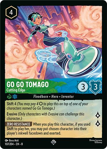 Go Go Tomago - Cutting Edge (107/204) [Reign of Jafar] - The Mythic Store | 24h Order Processing