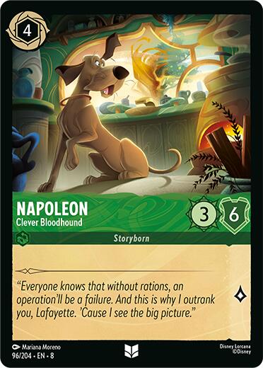 Napoleon - Clever Bloodhound (96/204) [Reign of Jafar] - The Mythic Store | 24h Order Processing
