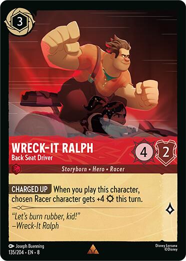 Wreck-It Ralph - Back Seat Driver (135/204) [Reign of Jafar] - The Mythic Store | 24h Order Processing