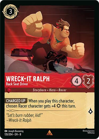 Wreck-It Ralph - Back Seat Driver (135/204) [Reign of Jafar] - The Mythic Store | 24h Order Processing