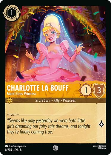 Charlotte La Bouff - Madri Gras Princess (8/204) [Reign of Jafar] - The Mythic Store | 24h Order Processing