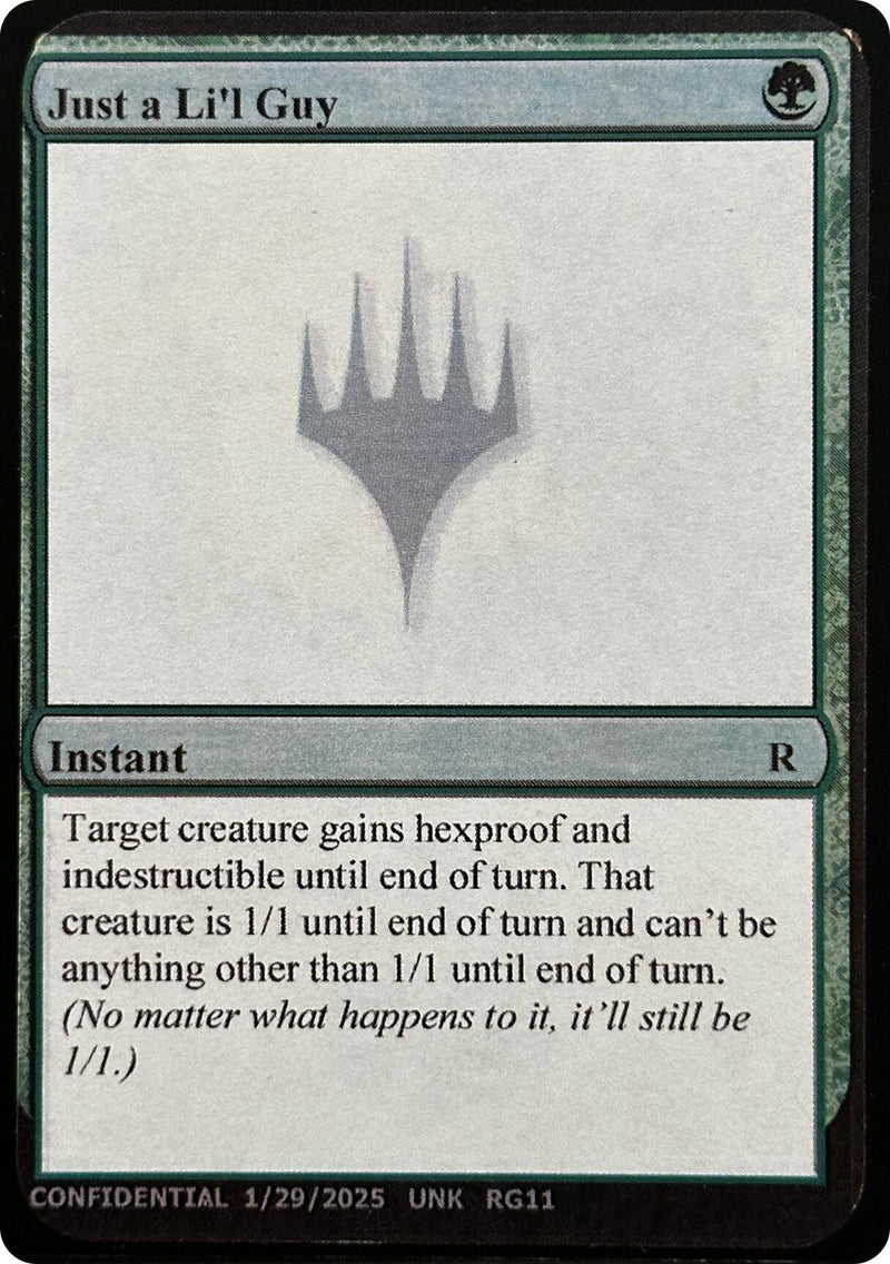 Just a Li'l Guy [Unknown Event] - The Mythic Store | 24h Order Processing