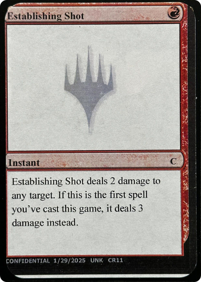 Establishing Shot [Unknown Event] - The Mythic Store | 24h Order Processing