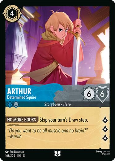 Arthur - Determined Squire (168/204) [Reign of Jafar] - The Mythic Store | 24h Order Processing