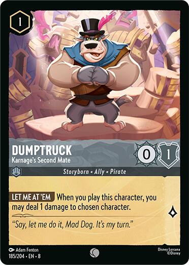 Dumptruck - Karage's Second Mate (185/204) [Reign of Jafar] - The Mythic Store | 24h Order Processing