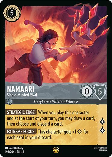 Namaari - Single-Minded Rival (198/204) [Reign of Jafar] - The Mythic Store | 24h Order Processing