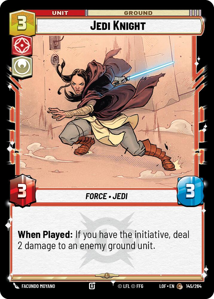 Jedi Knight (145/264) (145/264) [Legends of the Force] - The Mythic Store | 24h Order Processing