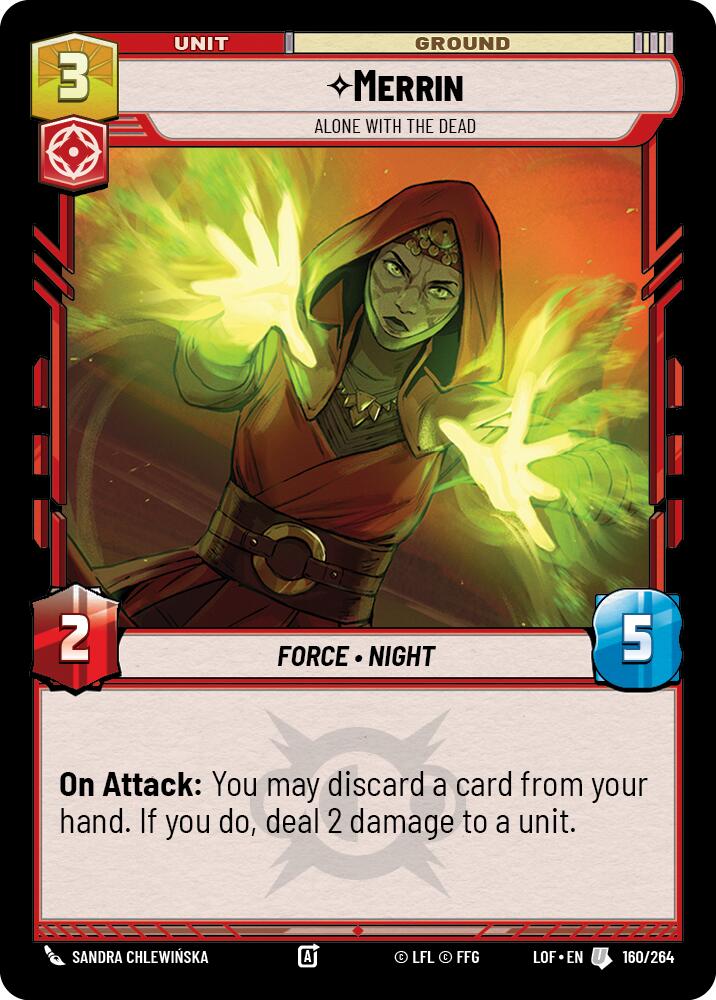 Merrin - Alone with the Dead (160/264) (160/264) [Legends of the Force] - The Mythic Store | 24h Order Processing