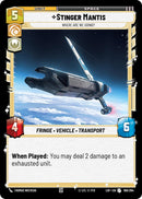 Stinger Mantis - Where Are We Going? (198/264) (198/264) [Legends of the Force] - The Mythic Store | 24h Order Processing