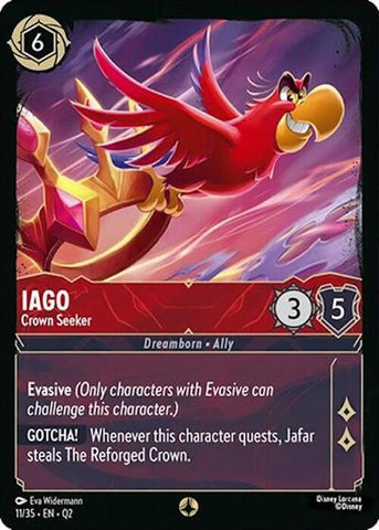 Iago - Crown Seeker (11/35) [Illumineer's Quest: Deep Trouble] - The Mythic Store | 24h Order Processing