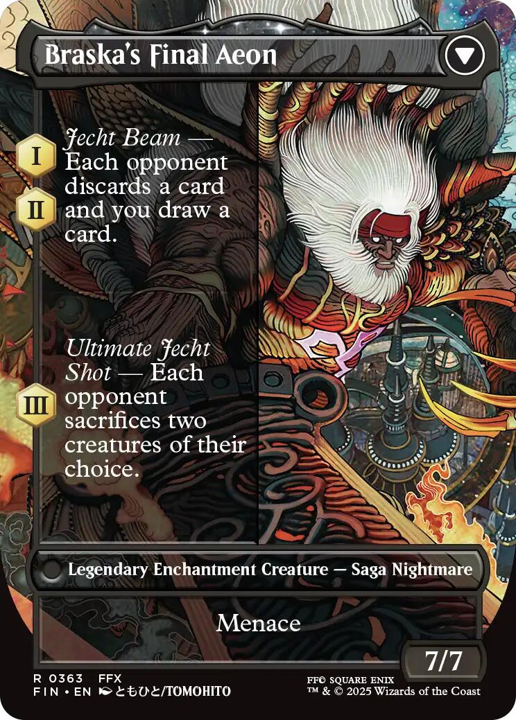 Jecht, Reluctant Guardian // Braska's Final Aeon (Borderless) [FINAL FANTASY] - The Mythic Store | 24h Order Processing