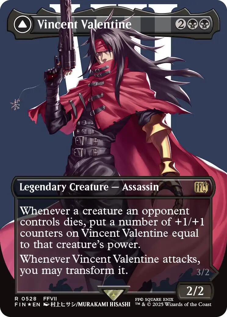 Vincent Valentine // Galian Beast (Borderless) (Surge Foil) [FINAL FANTASY] - The Mythic Store | 24h Order Processing
